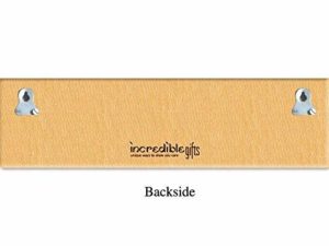 Customized Door Sign Name Plate (12 x 6-inches, Wo...