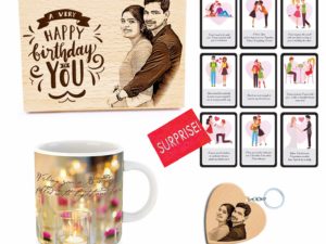 Birthday Combo of Personalized Engraved Photo Fram...