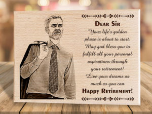 Customized Retirement Gift for Teacher (10 X 8 inc...