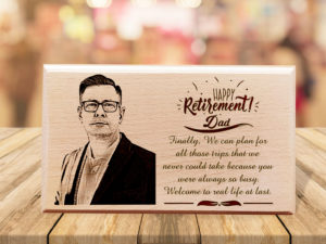 Personalized Wood Retirement Gift for The Men You ...