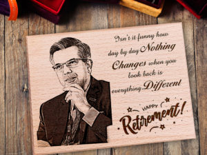 Personalized Engraved Retirement Gift for Dad (8&#...
