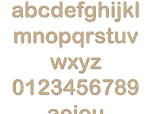 DIY Crafts Wooden Letters and Numbers For Kids (Lo...