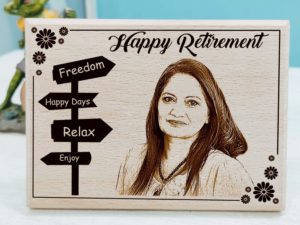 Personalized Engraved Photo Plaque Retirement Gift...