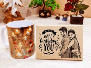 Combo Gift of Personalized Engraved Plaque and Cof...