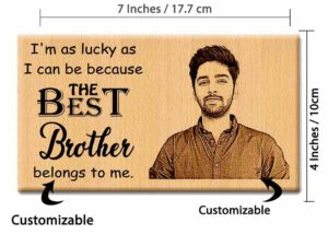 Personalized Engraved Wooden Frame with Photo and ...