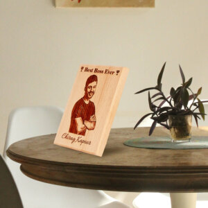 Gift for Boss – Personalized Engraved Wooden...