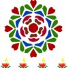 DIY Rangoli