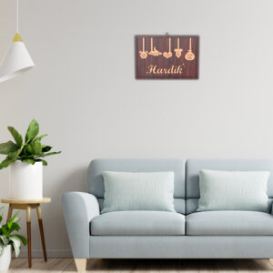 Personalized Wooden Name Frame For New Born Baby W...