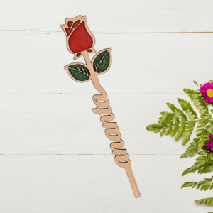 Personalized Gift For Valentine – Wooden Nam...