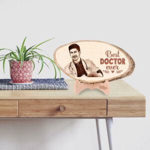 Personalized Engraved Natural Wooden Photo Plaque ...