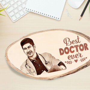Personalized Engraved Natural Wooden Photo Plaque ...