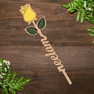 Personalized Gift For Valentine – Wooden Nam...