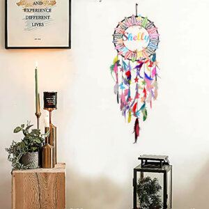 Unique Colorful Personalized Dream Catcher With Na...