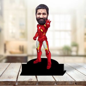 Customize Super Heroes Caricature Gift For Dad Or ...
