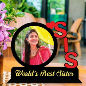 Personalized Worlds Best Sis Photo Frame For Siste...