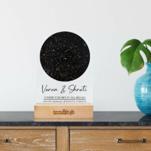 Personalized Star Map Constellation Frame Gift For...