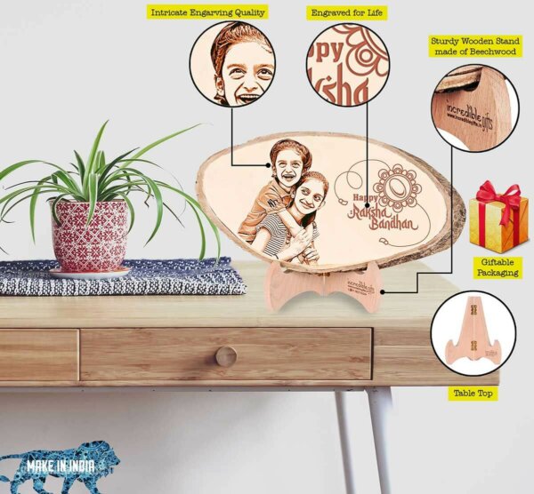 Natural Wood Frame