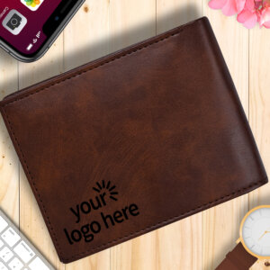 Personalized Men’s Colleague Photo Brown Wal...