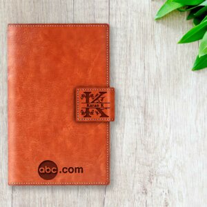Customized Tan Passport Holder for Corporate Gifti...