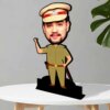Police officer caricature