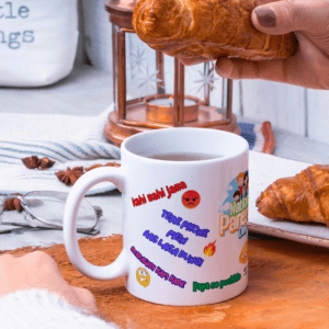 Quirky Sentence Printed Mug for Parents Day Unique...