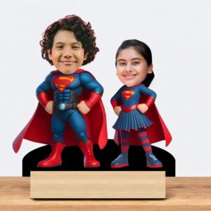 Personalized Superhero Caricature for Nephew &...