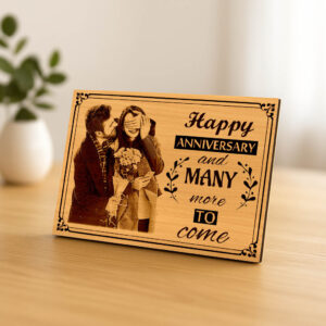 Personalized MDF Wooden Frame For Anniversary Gift...